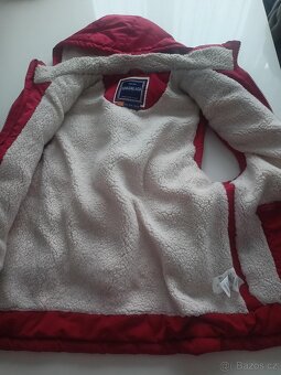 Pánská vesta s kožíškem zn. Soulcal&CO, vel. XL, kapucou (od - 4