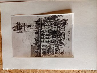Litografie-praha motiv - 4