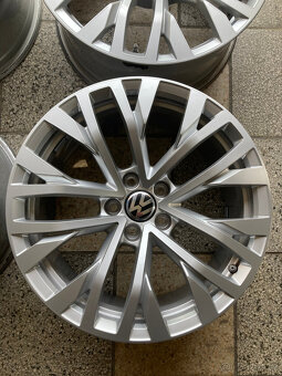 ALU disky 5x112 R18 VW Touareg - originál - 4