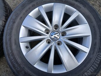 Prodám sadu Orig ALU kol VW 215/60R16 letní - 4