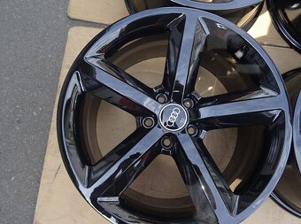 Alu disky černé origo Audi, 18", 5x112, ET 29, šíře 8,5J - 4