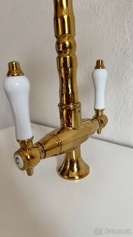 Zlatá kuchyňská baterie BOAOTX - 4