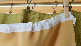 Závěsy NOVÉ zastiňovací, na 4 okna - 4