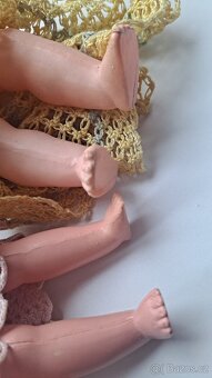 2x panenka celuloid starožitná, Technoplast - 4