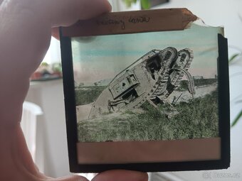 Skleněné negativy, diapozitivy koupim ww1 - 4