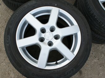 R16 alu kola Aluett hezké 5x108 letní pneu - 4