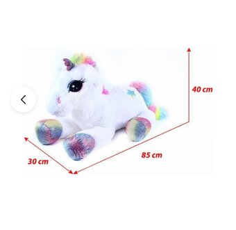Velký plyšový jednorožec - 4