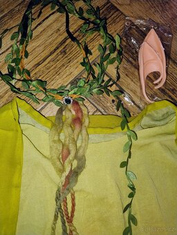 Elfka víla cosplay kostým - 4