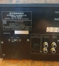 Pioneer CT-506 tape deck - 4