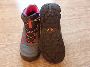 Boty cross QUECHUA voděodolné vel.34 stélka22 cm - 4