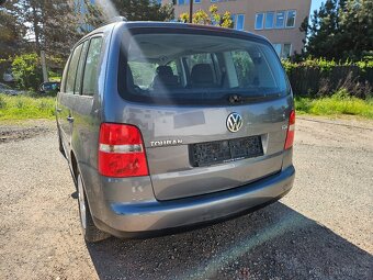 VW TOURAN 7 MÍST,1.9TDI,77KW,NAVI,DIGI,R.V.2006 - 4
