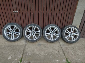 Prodám letní pneu 205/45 ZR 16 na ALU discich - 4