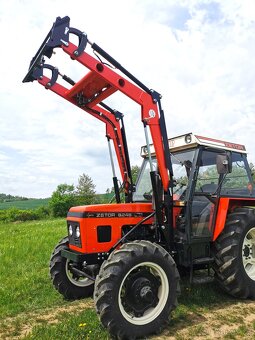 MONTÁŽ ČELNÍHO NAKLADAČE NA ZETOR, ZDARMA JOYSTICK A VIDLE. - 4