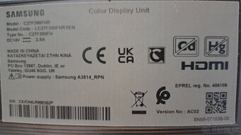 Monitor Samsung C27F390FHR - 4