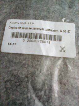 Čepice AČR vz.95 letní Ripstop vel. 56-57 cm, NOVÉ - 4