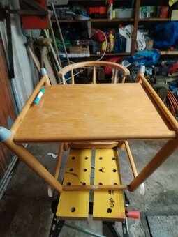 Prodam detskou stolicku/zidlicku/stolecek po renovaci - 4