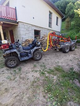 Prodám Kranman T2000ex+ čtyřkolku Gladiator X 1000 - 4