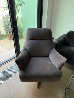 Prodám krásné nové křeslo Natuzzi , bez vad – ještě v záruc - 4