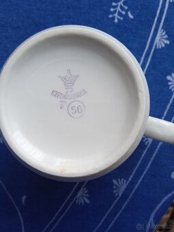 Retro dětský porcelánový hrnek - 4