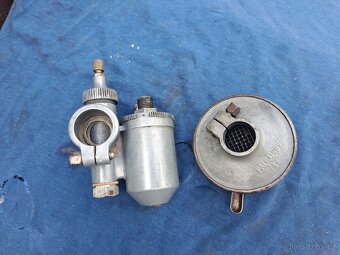 Manet 90 , CZ 125 T - karburátor Jikov 2916 - 4