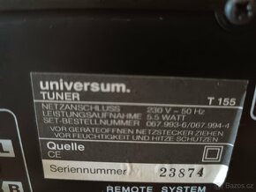 zesilovač Universum V-155,Tuner T155 - 4