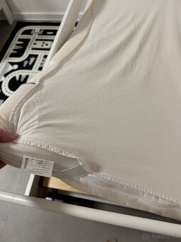 Dětská postel, matrace, 2x chránič, 2x prostěradlo - 4