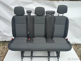 PRODÁM TROJSEDAČKU S INTEGROVANÝMI PÁSY RENAULT MASTER 2019 - 4