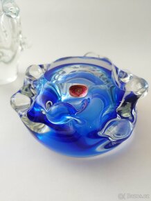 Set Paleček Škrdlovice váza a miska - 4