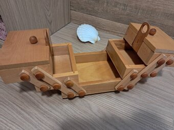 Dřevěná krabička - šperkovnice - 4