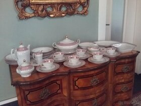 Stará porcelánová jídelní a čajová souprava - Thun - 4