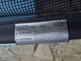 Audi Q5, Q7,.... oddělovací bezpečnostní síť - 4