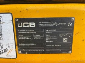 Jcb 220XLC / 2018 5300 hodin pasovy bagr - 4
