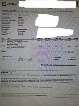 Rowenta s75s+ ANIMAL hepa, 1,5 roku starý 100% stav - 4