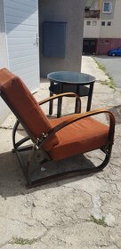 PRODÀM DVĚ KŘESLA TONET A DVA STOLKY RETRO STYLU - 4