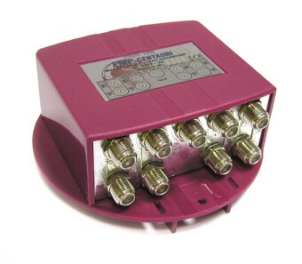 Sat + Tv slučovač EMP C5/4PNP(T+4S)-W2 (P.107W Quad) - 4