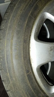 Alu disky a pneu 4ks použité letní 255/55R18 109Y - 4