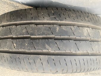 Plechové disky 16” 5x120 a letní pneu 215/65/R16C - 4