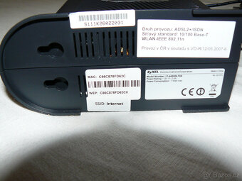 Modem ZyXEL P-660 HN-T3A - 4