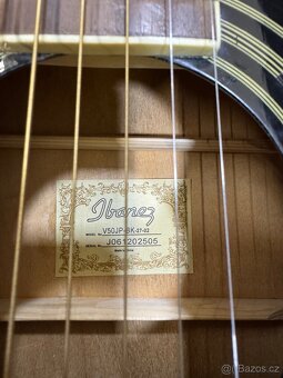 AKUSTICKÁ KYTARA IBANEZ V50JP BK - 4