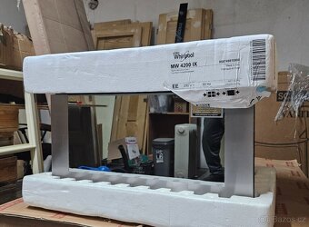 Vestavná mikrovlnná trouba Whirlpool MW 4200 IX – NOVÁ, nepo - 4