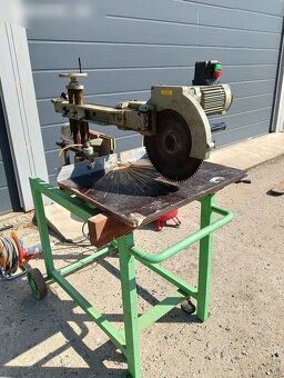 Tahová pila graule zs 135 na PVC alu i  dřevo - 4