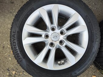 16"zimní alu sada 5x114 origo Hyundai i30 Ceed Venga TPMS - 4