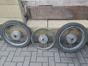 Prodám kolo Jawa 50  555 pařez - 4