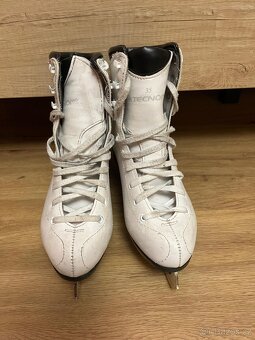 Prodám dívčí lední brusle Techno Pro, EU 35 - 4