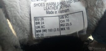 dětské zimní boty vel. 26 - 4