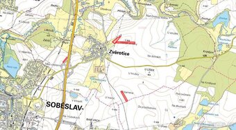 Zemědělská půda, prodej, Zvěrotice, Tábor - 4
