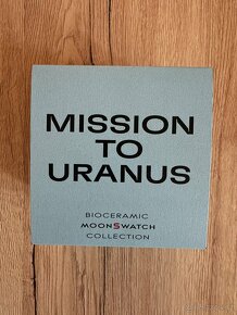 Hodinky Omega X Swatch Moonswatch Mission to Uranus - 4