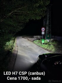 LED H7 CSP - vhodný do čočky i paraboly - 4
