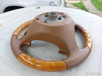 Porsche Cayenne - volant kůže/dřevo. - 4