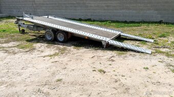 Přepravník Autopřepravník Přívěs Pongratz 3000 kg - 4